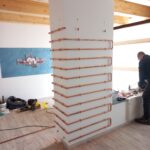 montaggio Termosifone in rame Progetto unico